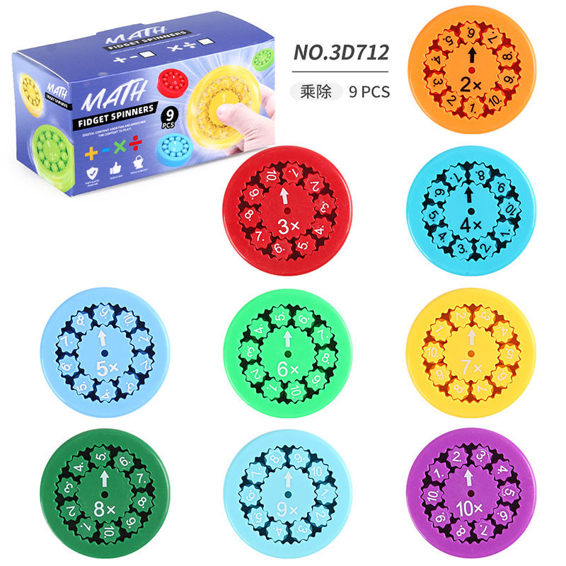 Giroscopio digital transfronterizo descompresión giroscopio dedo burbuja música matemáticas giroscopio digital dedo dedo juguete giroscopio