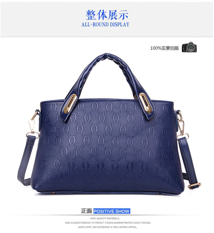 New Bear four-piece set, European and American trend women's single-shoulder bag, crossbody and hand-carry bag, cross-border one-piece delivery worldwide undefined