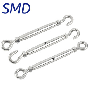 304 stainless steel closed flower basket screw rope tensioner wire rope chain tension telescopic tensioner flower orchid Bolt