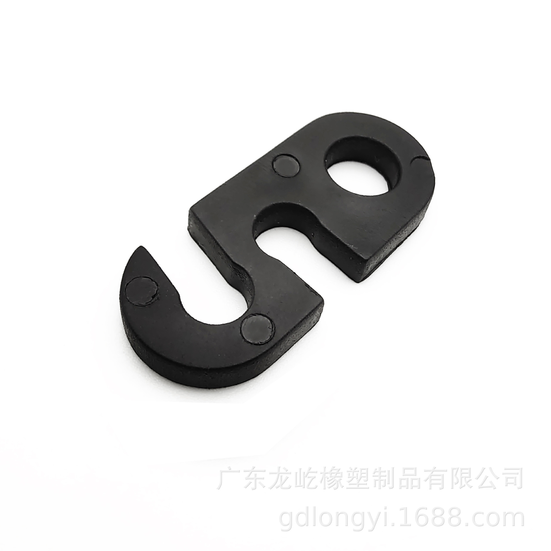 厂家直销S型八字扣 三孔开口绕线环 异形尼龙挡线板