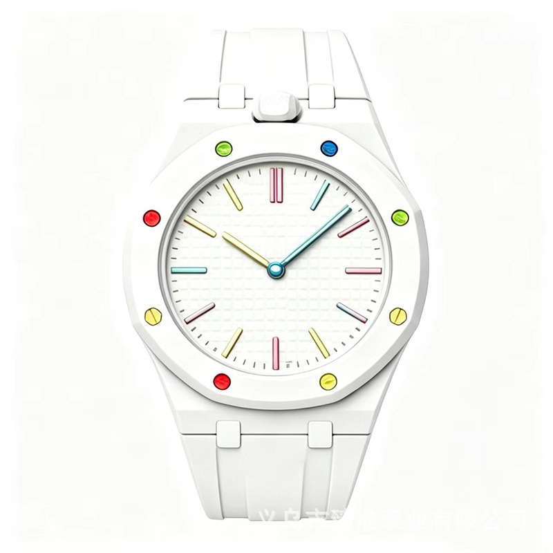 Swatch x Audemars Piguet Bioceramic Royal Pop Huit Blanc SSX03W100N