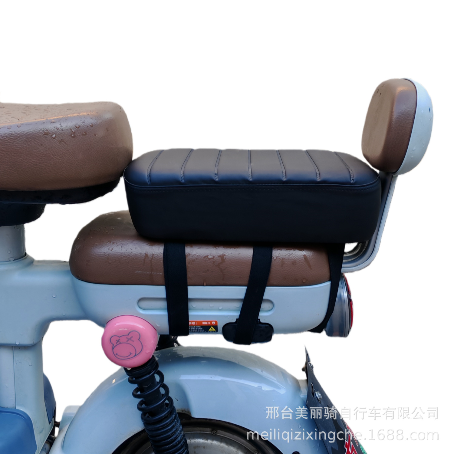 Cross-border Electric Vehicle Rear Seat Increased Thickened Cushion Modification Accessories Soft Passenger Seat Bicycle Rear Child Seat