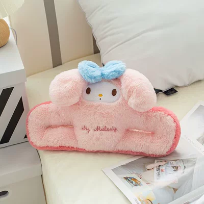 Electric Vehicle Baby Anti-Collision Head Soft Bag Cushion Simple Kidsren's Anti-Collision Pillow Extended Headrest Battery Vehicle Protection Pad (Elektromobil üçün bamper qoruyucu yastıqlar) - blue-knot-melody-electric-car-pillow