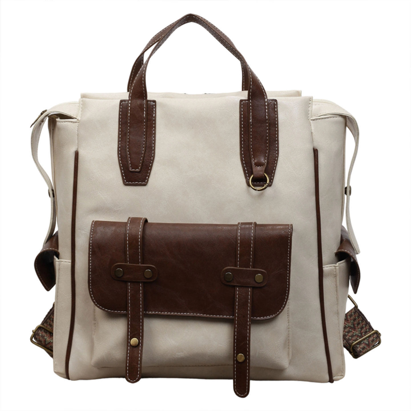 2026 verano nuevo bolso de mujer de gran capacidad bolso universitario de mujer mochila retro mochila de viaje universal