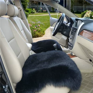 Winter Wool Car Seat Cushion Pure Wool Seat Cushion Wool Sofa Seat Cushion Household Wool Seat Cushion Fur Integrated