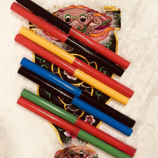 Children's Wooden Drumsticks for Performing the Shaoshan Yingge Dance