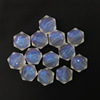 Acrylic beaded transparent aurora colorful laser accessories accessories loose beads bracelet DIY chip beading material