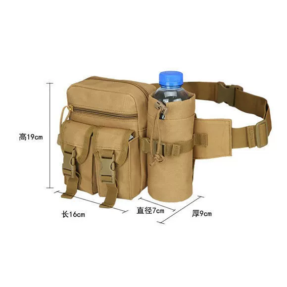 Tactics universal teapot, sports belt bag for men and women for traveling for cycling