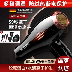 マイナスイオン強風大風力静音寮電気吹きブルーレイ理髪店冷熱ヘアドライヤー髪速乾