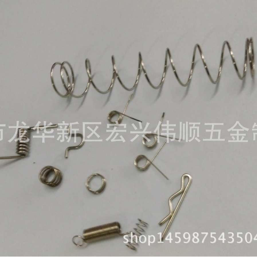 龙华厂家五金自产直销 饰品弹簧压缩弹簧 扭力弹簧 拉力弹簧