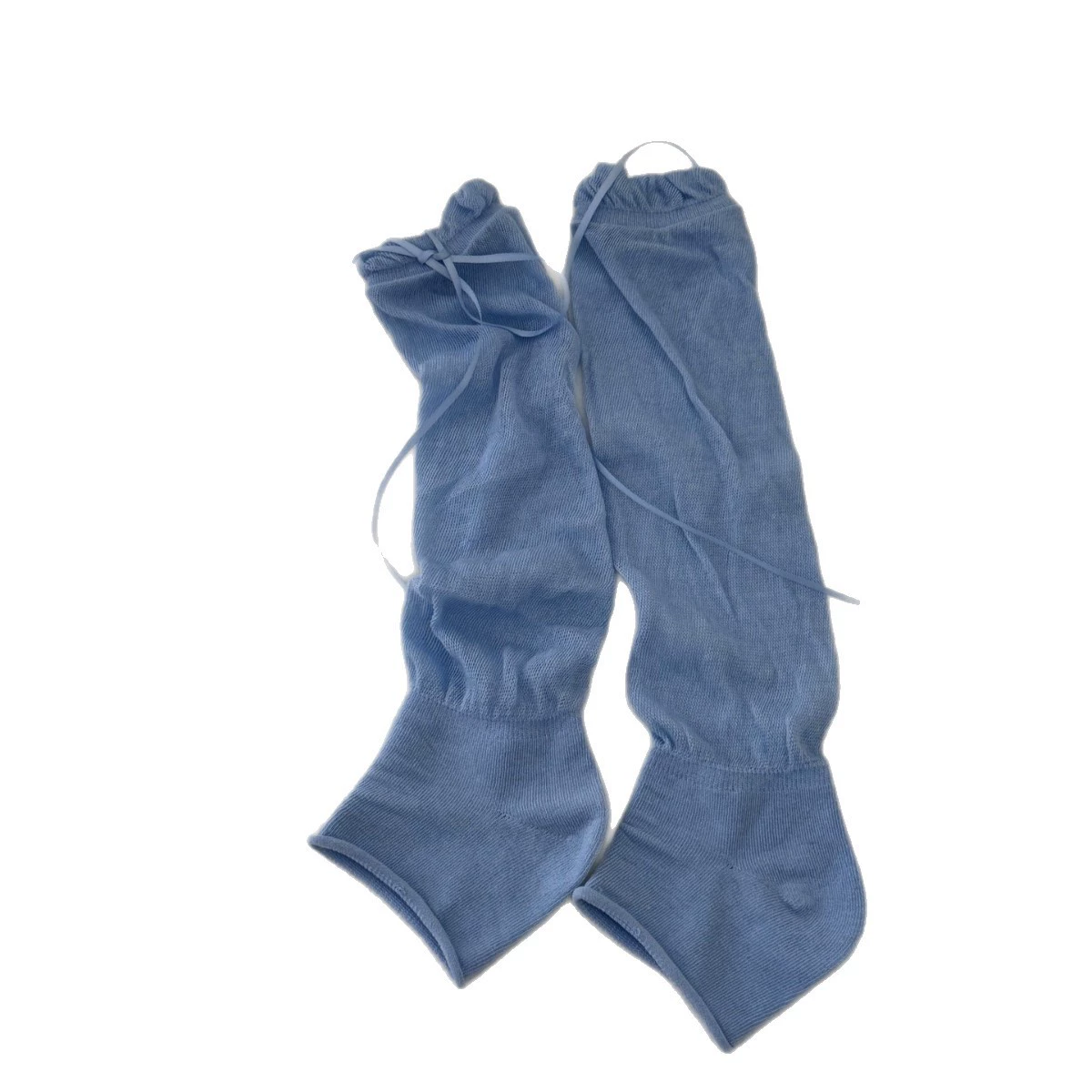 Summer cute thin gaiters with bow, breathable socks