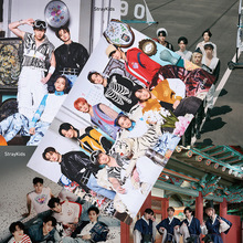 Stray Kid海报 高清铜版纸1套8张韩国男团周边明星写真宿舍墙贴纸