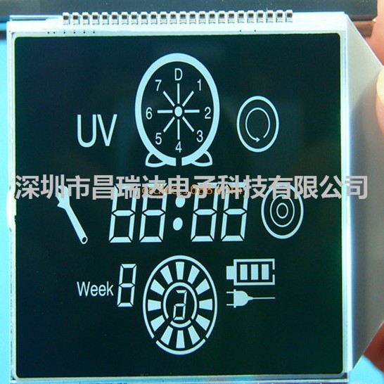 厂家供应段码LCD液晶屏 生产段码 TN HTN LCD屏