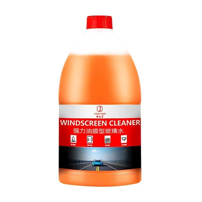 Car Glass Cleaner, Powerful Stain Remover, Oil Film Remover, Ethanol Glass Cleaner, Winter Antifreeze Glass Cleaner, Withstands Temperatures Below -40 Degrees (Glass agent) - 0-degree-glass-water-2l