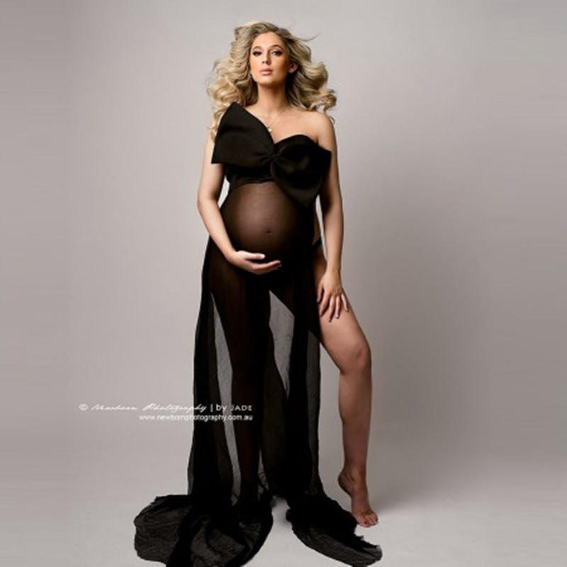 23 Cross-border Photography Maternity Dress Long Chiffon Big Bow Photo Studio Photography Sexy Pregnant Women Dress 23 Cross-border Photography Maternity Dress Long Chiffon Big Bow Photo Studio Photography Sexy Pregnant Women Dress