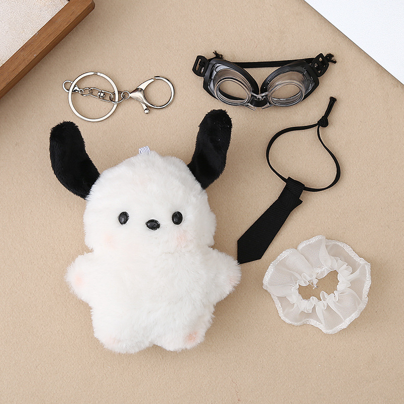 Auténtico trajes Rua Pacha perros colgantes blush lindo muñeca niña mochila muñeca creativa peluche regalo