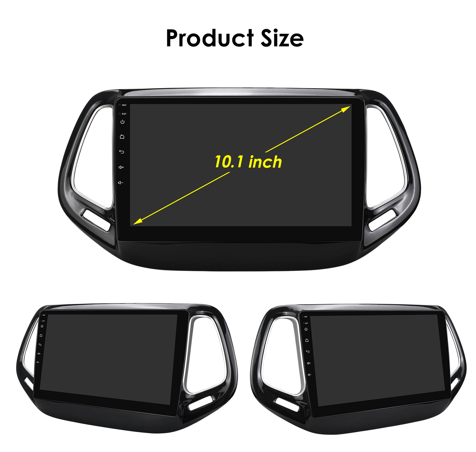 Suitable for Jeep Compass 17-20 Navigation System, In-Car Smart Android Large-Screen Reversing Image Gps All-In-One Device