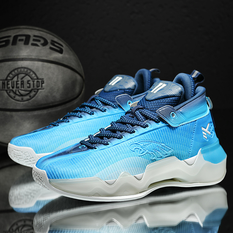 2025 nuevos zapatos de baloncesto de combate real antideslizantes y resistentes al desgaste para jóvenes hombres y mujeres, zapatos deportivos transpirables para estudiantes de moda