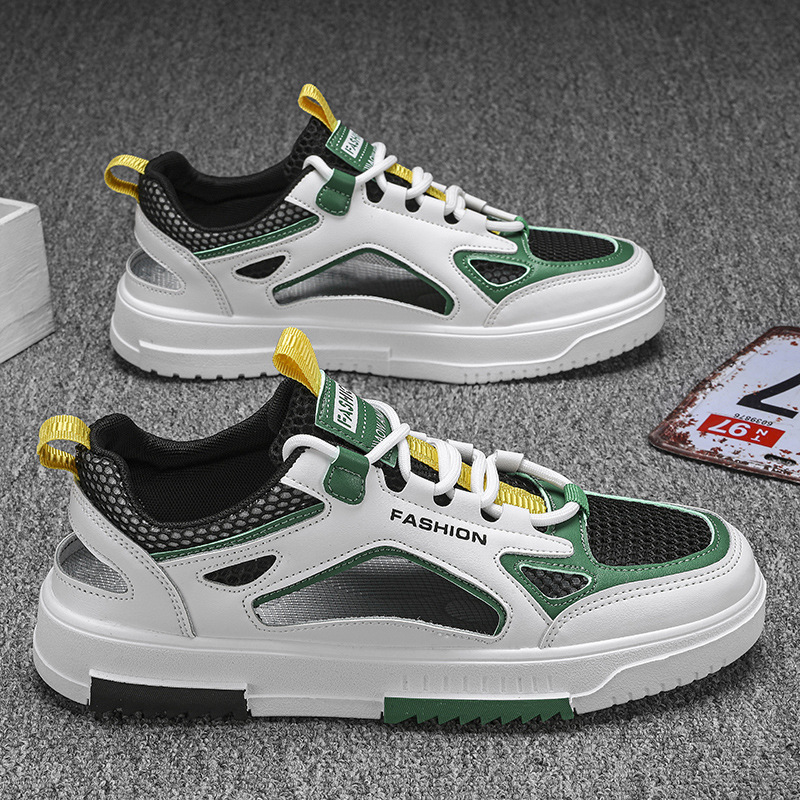 2025 Summer New Men's Shoes Trendy Casual Sports Shoes Versatile Height-Increasing Breathable Shock-Absorbing Wear-Resistant Shoes 2025 Summer New Men's Shoes Trendy Casual Sports Shoes Versatile Height-Increasing Breathable Shock-Absorbing Wear-Resistant Shoes