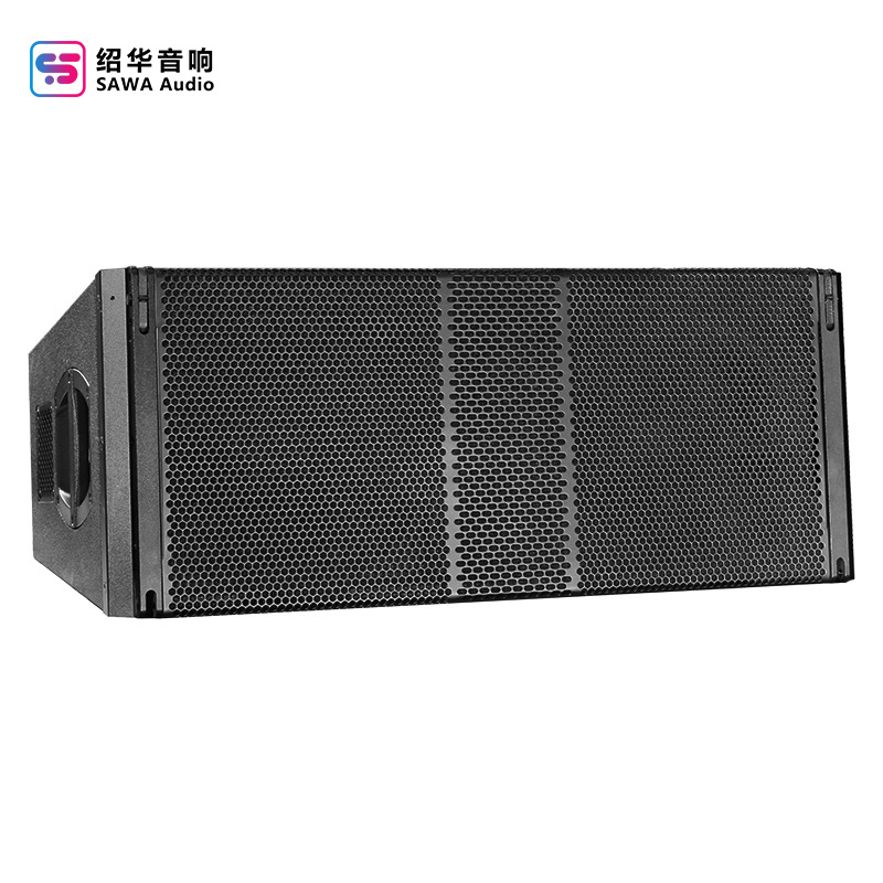 Doble altavoz de matriz lineal de 12 pulgadas gran rendimiento de escenario al aire libre Barra de audio profesional equipo de sistema de audio de alta potencia