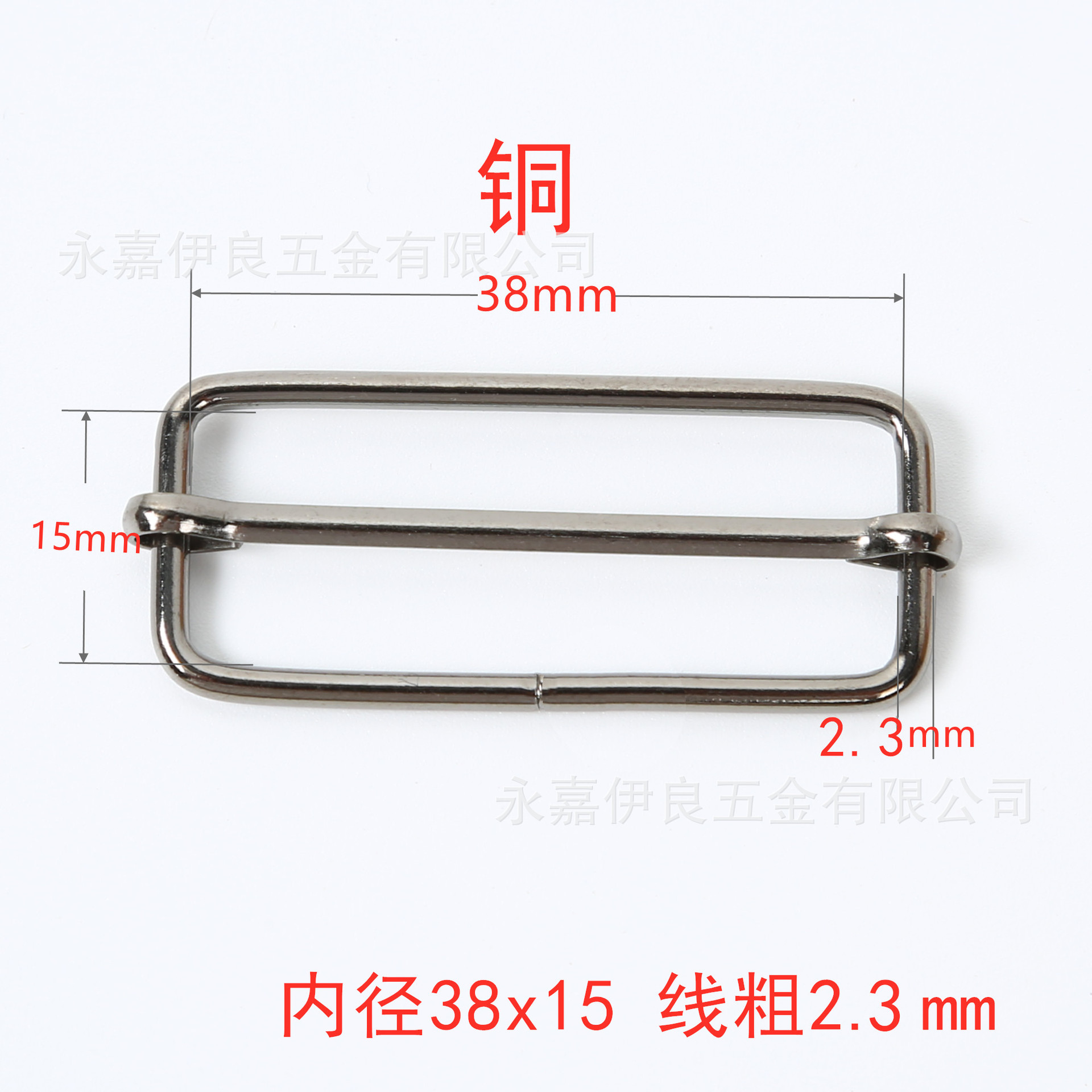 Venta directa de fábrica de hebillas metálicas en forma de D en stock, hebillas ajustables de acero inoxidable, nuevas hebillas de tracción, hebillas de tres niveles de cobre, hebillas de alambre de hierro. image 59