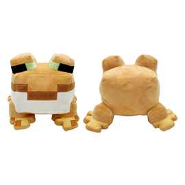外贸新款 Minecraft Frog Pillow 像素蛙毛绒玩具公仔 毛绒娃娃