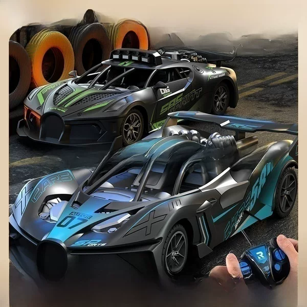 Children's Remote Control Car Four-Way Charging Wireless Electric Toy Boy Car Model Racing Toy Wholesale Dropshipping