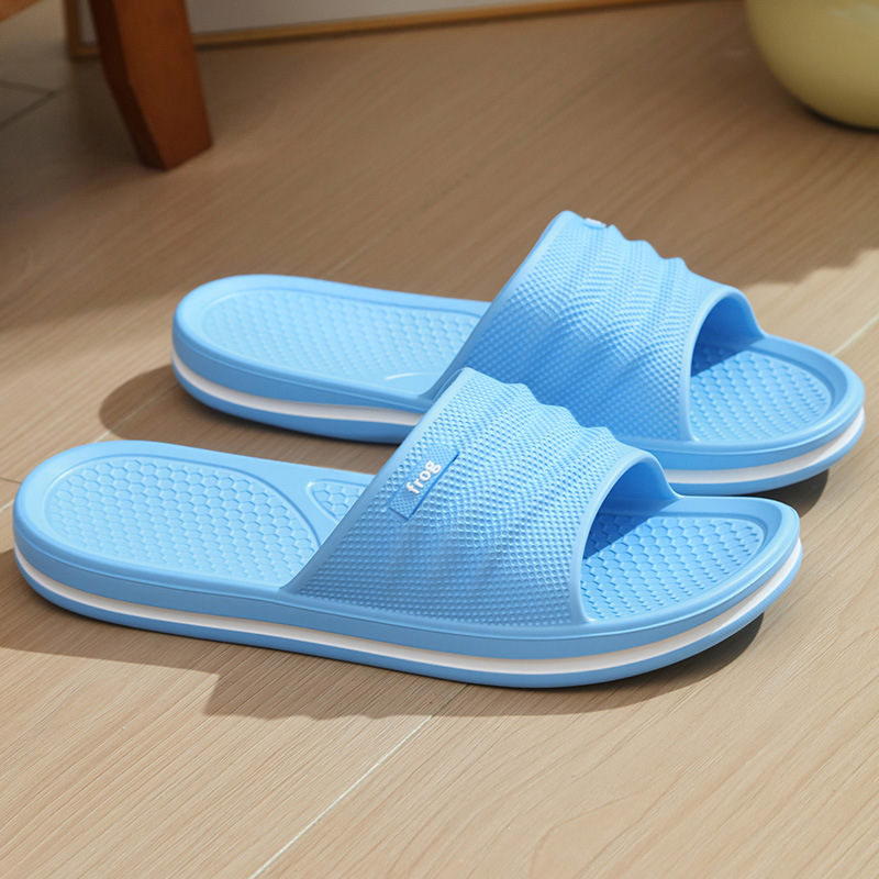 Pantuflas EVA de pareja para hombre y mujer, frescas, para uso doméstico, verano, hotel, baño, antideslizantes, sandalias de interior al por mayor