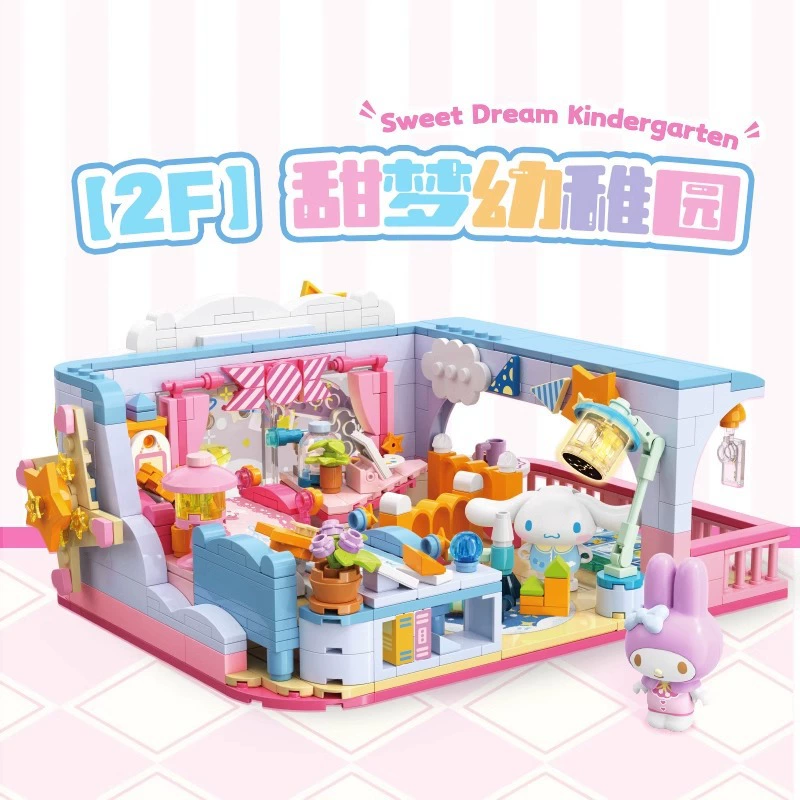 Sanrio, hello kitty, constructor, toy, Birthday gift