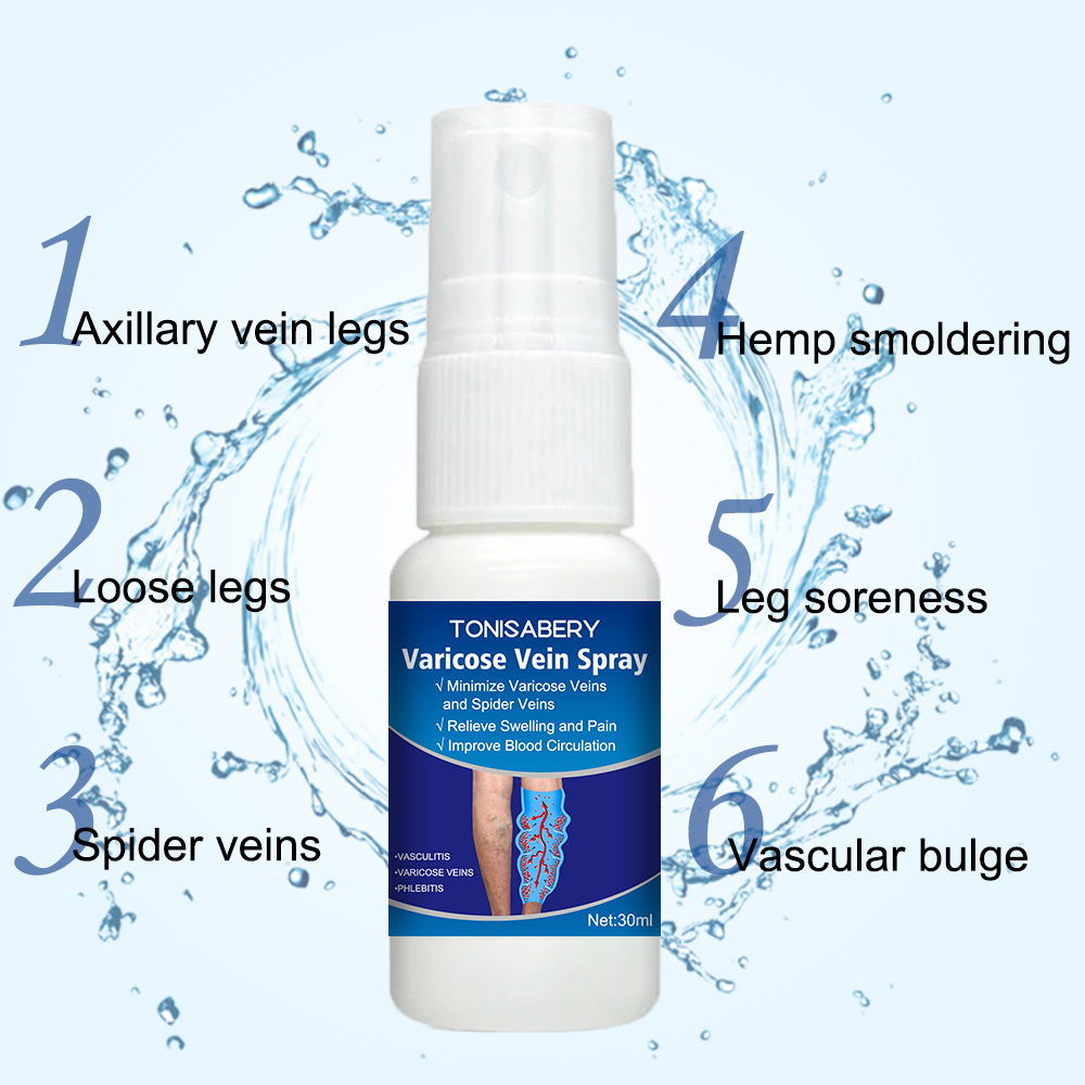Spezielles 30ml Quzhang Regenwurm Bein-Aktivierungsspray zur intravenösen Massage_voghion.com