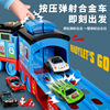 Toy, transformer, train, truck, transport, folding subway, alloy car, car model