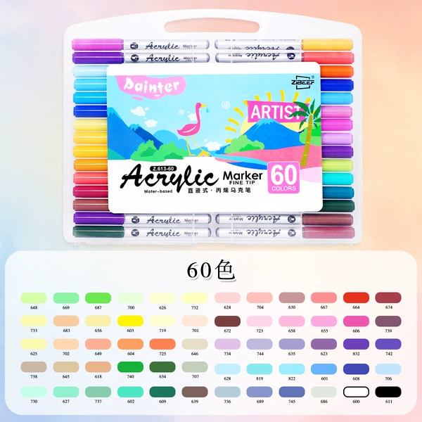 Set, 60 colors