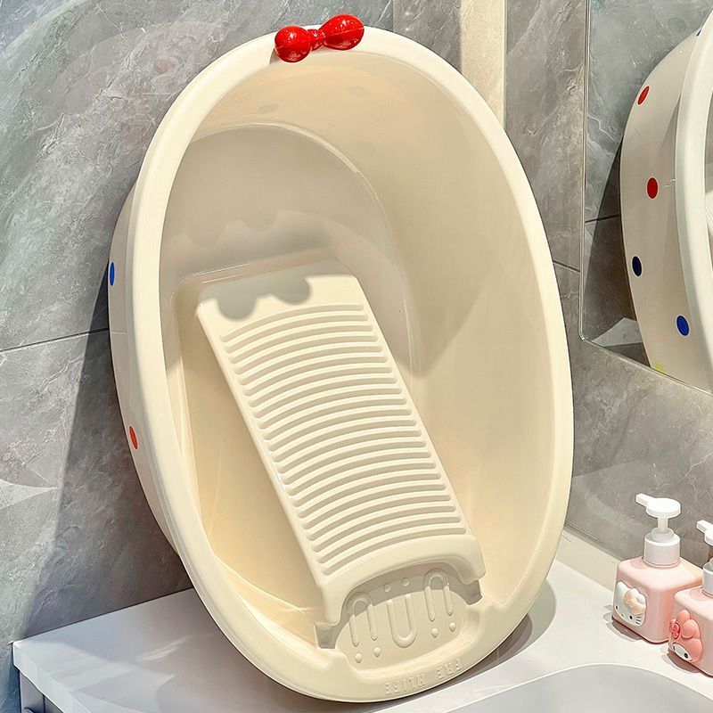 Laundry Tub with Washboard Integrated Three-In-One Thickened Household Extra-Large Cute Hand Wash Basin Manufacturer