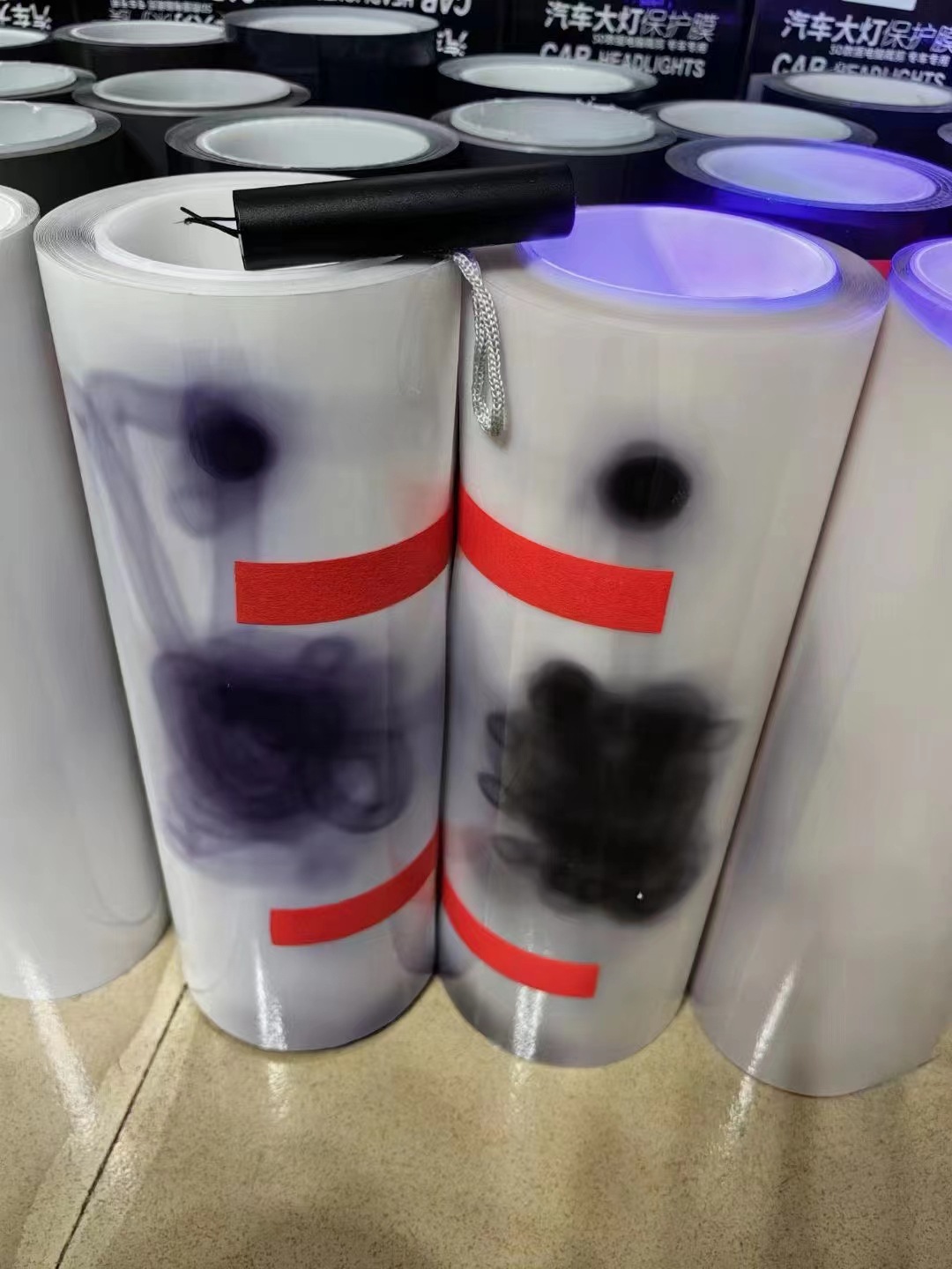Car Tpu Headlight Protective Film Film Blackened Taillight Film Repair Tpu Lamp Film Ppf Lamp Film Color Changing Film Wholesale