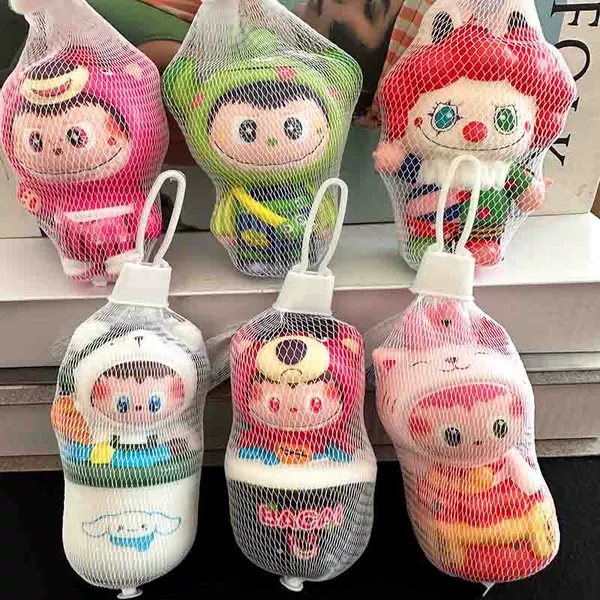 [啦布布混发9cm【网袋装】]