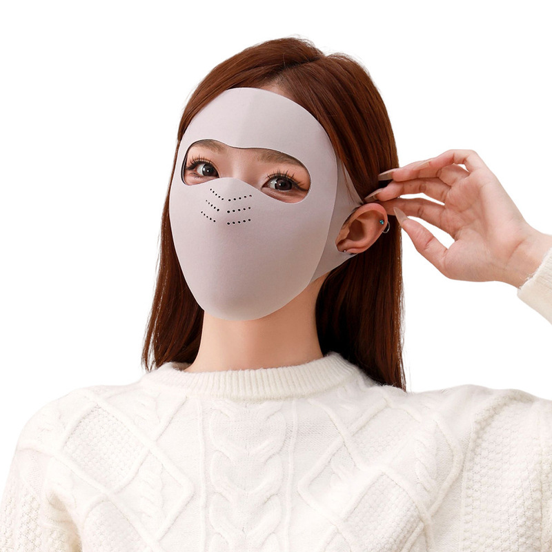 秋冬季保暖面罩全脸脸基尼加绒防寒防风摩托车户外骑行女防风保暖|undefined