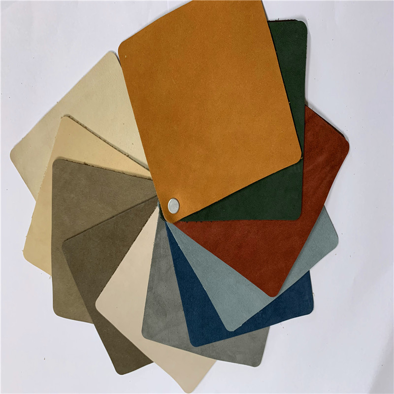 头层黄牛磨砂真皮纯意大利进口皮 高端沙发家居真皮材料 现货供应