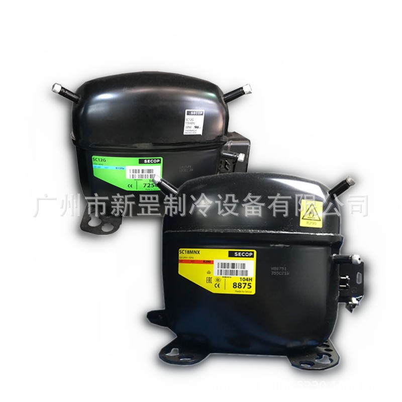 议价SC12/12DL 全新丹佛斯思科普双机压缩机 冷柜冷冻冰箱专用 R4