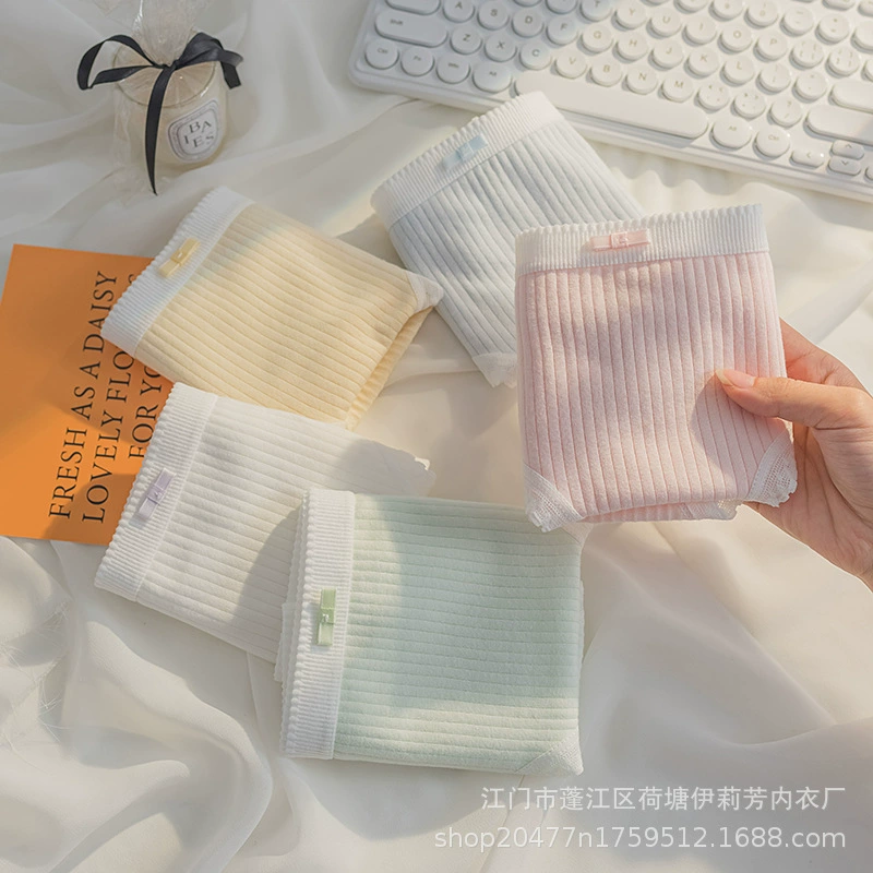 Хлопчатобумажные трусики 828 Хлопчатобумажные женские трусики Хлопчатобумажные трусики