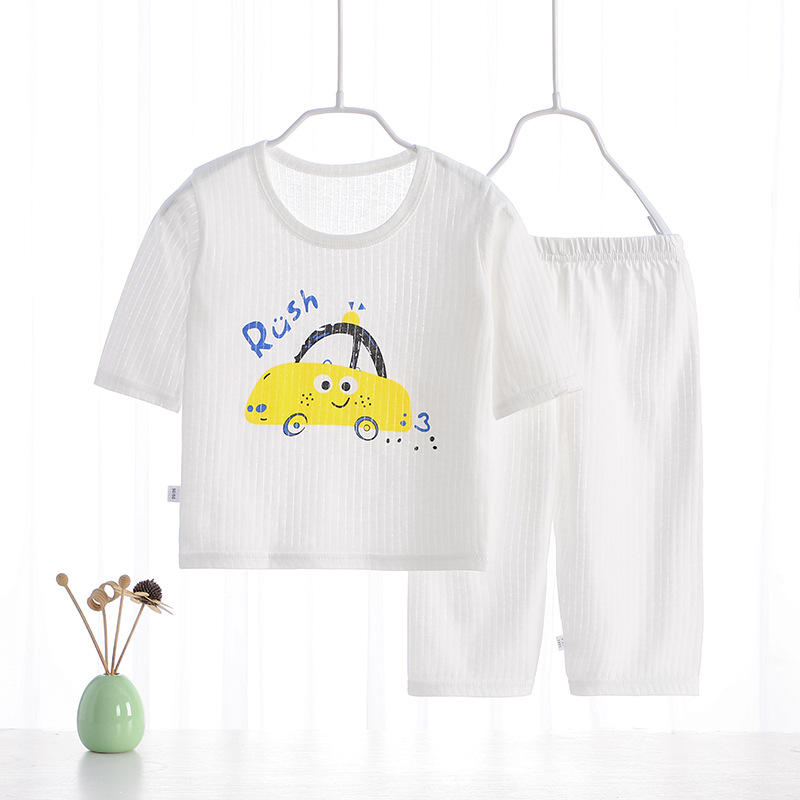 Air conditioning suit-yellow car