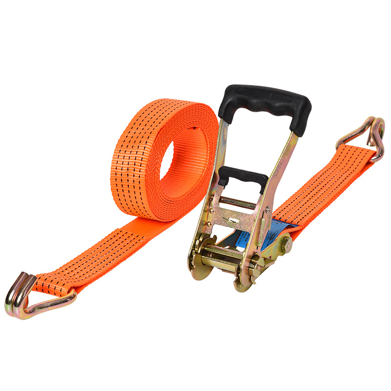 5T货车绷带车用紧绳器拉紧器捆绑器收紧器高强涤纶织带棘轮捆绑带