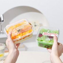 透明提拉米苏包装盒便当蛋糕盒子慕斯切块甜品烘焙西点分装打包盒