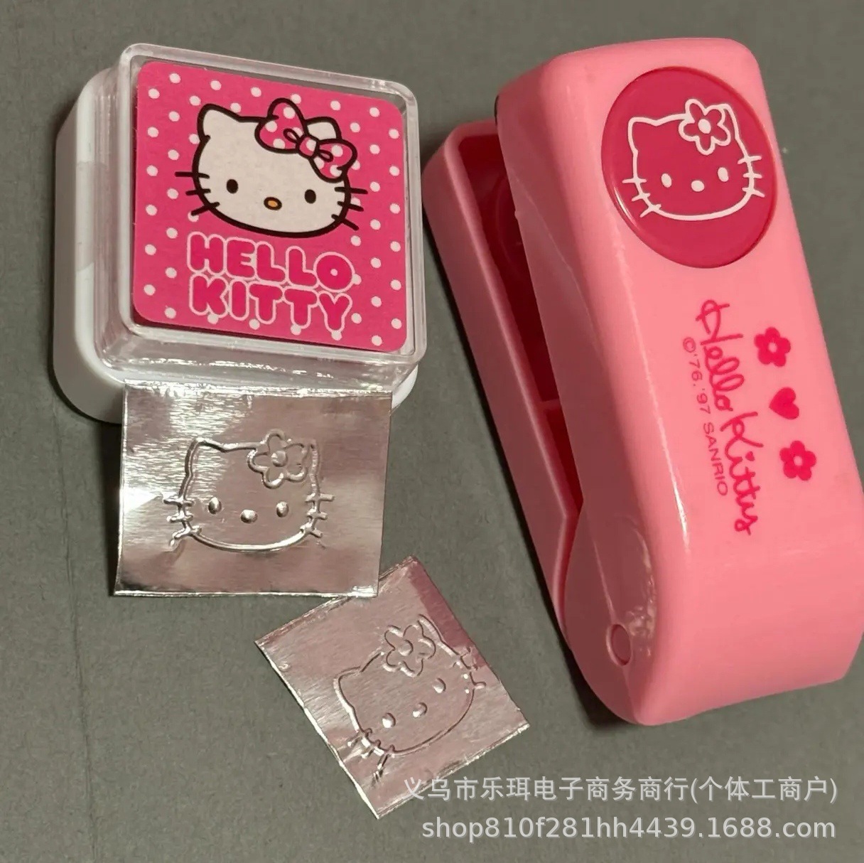 kt猫压花器 小红书同款kitty猫压花器可爱卡通kt猫压花器解压印章