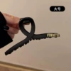 1301A large black cross clip