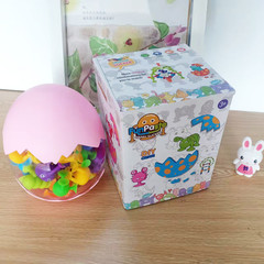 跨境熱銷動物吸盤公仔DIY拼圖粘粘樂吸吸樂玩具卡通動物模型仿真