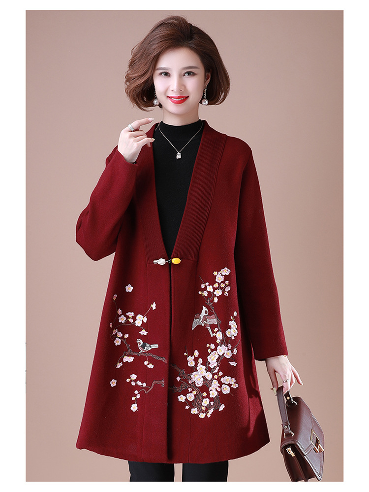 E5811 1430K ÁO KHOÁC NỮ TAIRYA MÙA XUÂN THU ĐÔNG TRUNG NIÊN DÙNG TRONG LỄ CƯỚI THỜI TRANG NỮ G04 SẢN PHẨM MỚI
