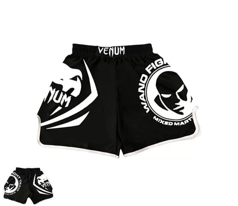 Boxing quick dry set for training, shorts for gym, tight, with short sleeve