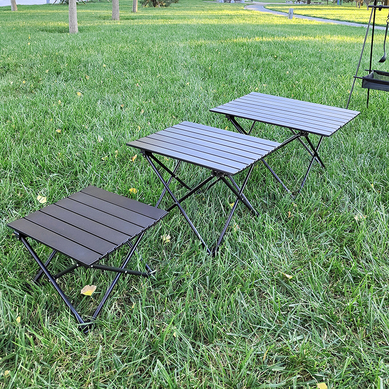 【品質と価格の選別】屋外折りたたみテーブル アルミ合金製 小型 40*35*28cm 多様なサイズ選択可能|undefined