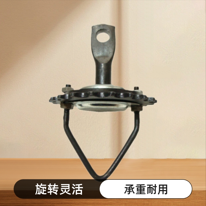 现货供应承重65公斤涂装旋转挂具 20牙吊具耐用滚筒耐重送料机