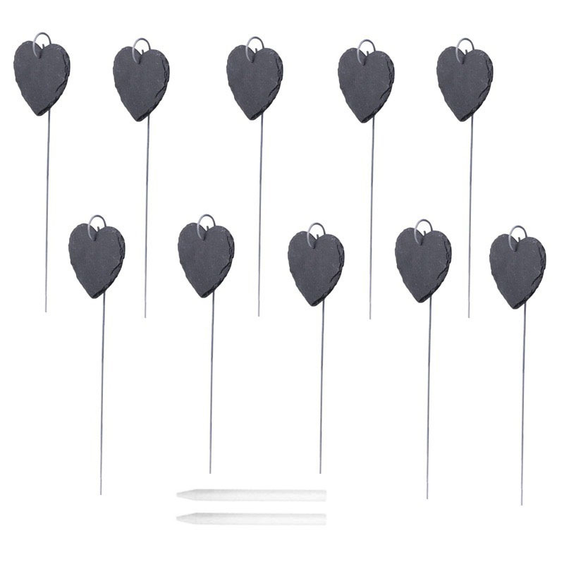 Suministro directo de fábrica de etiquetas de plantas, etiquetas de flores, etiquetas de árboles frutales, letreros de jardín de acero inoxidable, letreros de árboles de pizarra